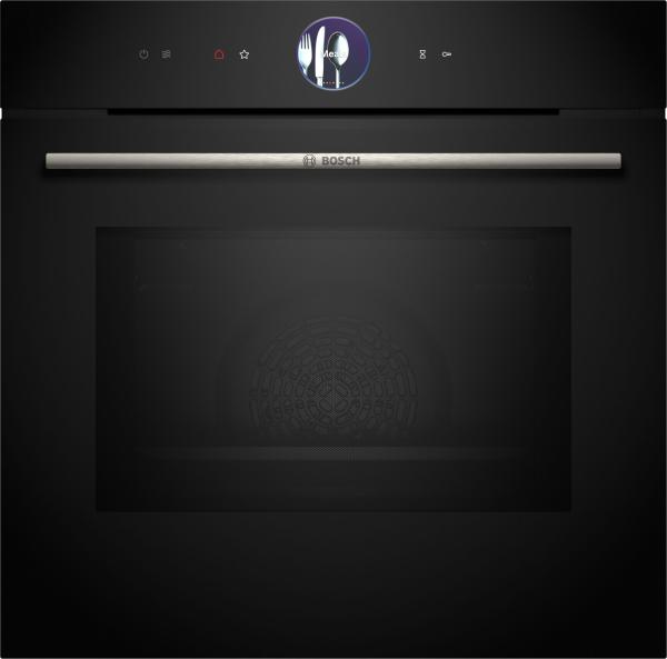 Bosch HMG776NB1 - Serie 8, Einbau-Backofen mit Mikrowellenfunktion, Schwarz, 60 cm